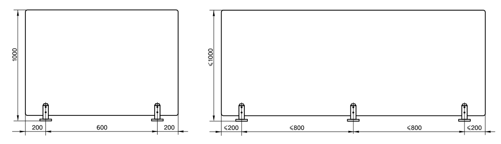 Мини-стойка PERCo-BH06 2-00 - фото 1